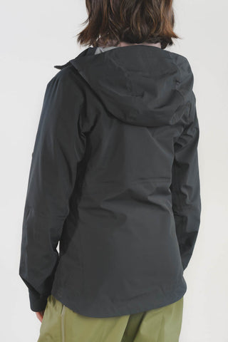 Valkyrie Freya Shell Jacket in Charcoal Black