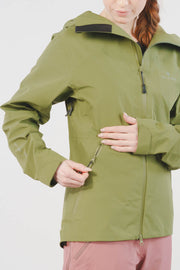 Valkyrie Freya Shell Jacket in Forest Green